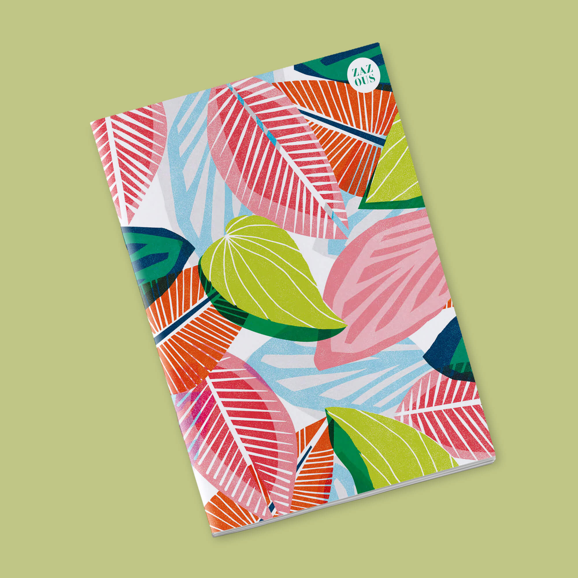 Petit Carnet - Feuilles aux couleurs vives