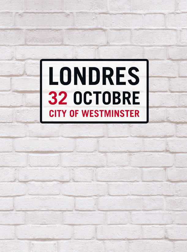 Londres, 32 octobre - Laurent Reiz