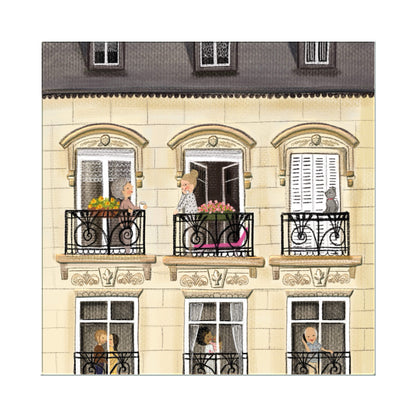 Une face de "Paris est une fête" par Love Lucy Illustration