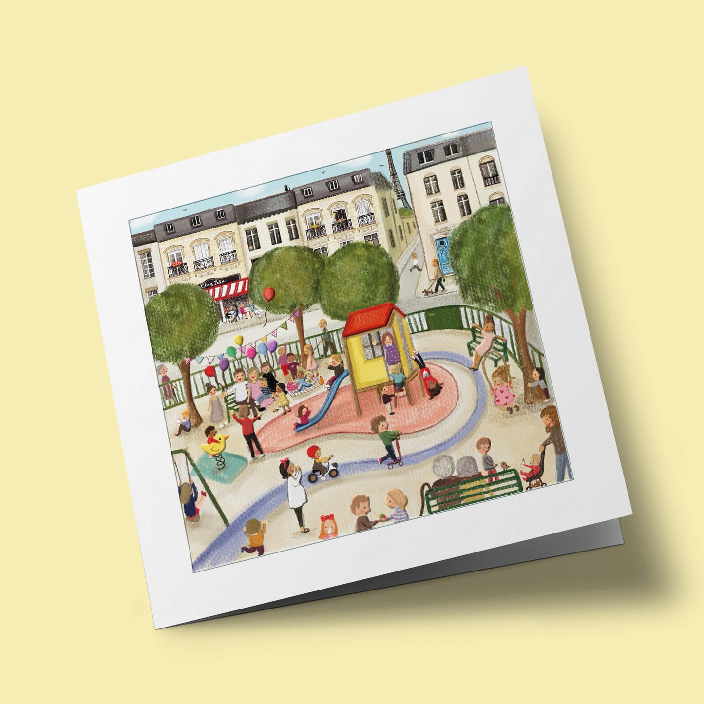 Paris est une fête - Le rendez-vous au square