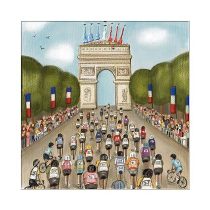 Une face de "Paris est une fête" par Love Lucy Illustration