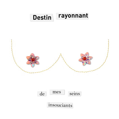 Une face de "Boutons de Rose" par La CigaleLee
