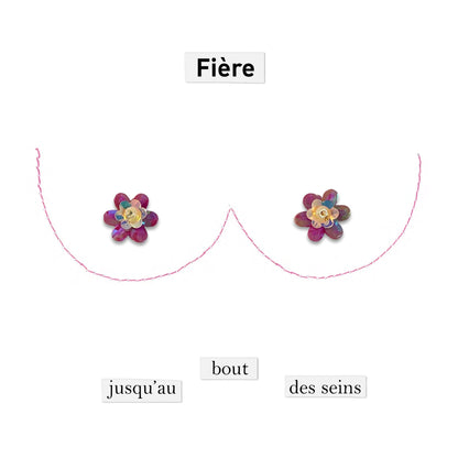Une face de "Boutons de Rose" par La CigaleLee