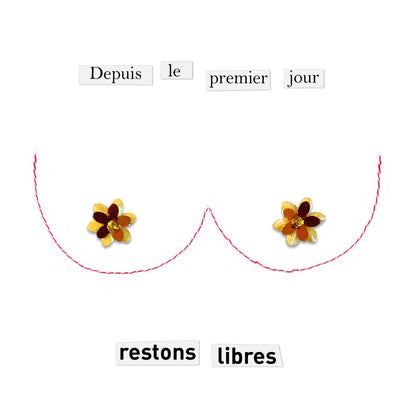 Une face de "Boutons de Rose" par La CigaleLee