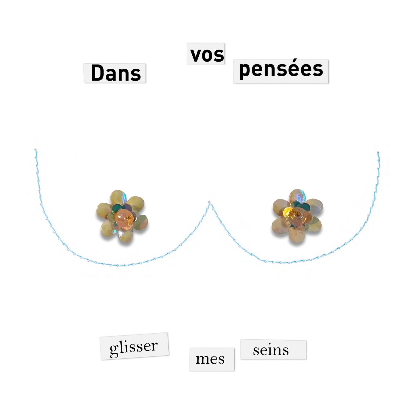 Une face de "Boutons de Rose" par La CigaleLee