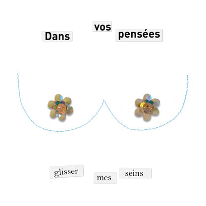 Une face de "Boutons de Rose" par La CigaleLee