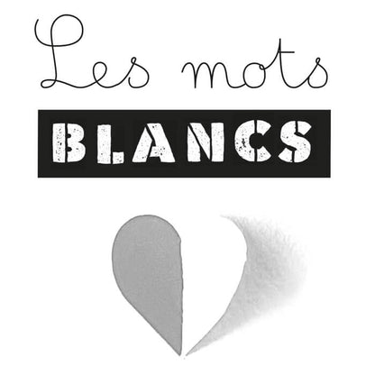 Une face de "Les Mots Blancs" par Fabienne Germain