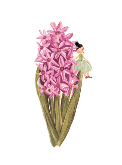 Filles en fleur - Jacinthes