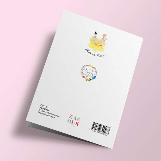 Filles en fleur - Jacinthes