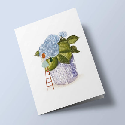 Filles en fleur - Hortensia