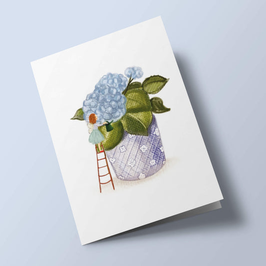 Filles en fleur - Hortensia