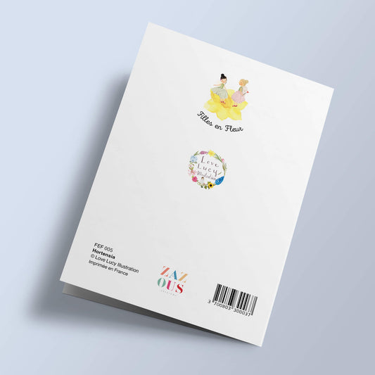 Filles en fleur - Hortensia