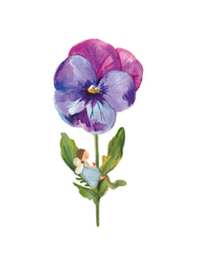 Une face de "Filles en fleur" par Love Lucy Illustration