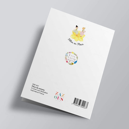 Filles en fleur - Fleur de cerisier