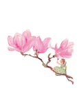 Une face de "Filles en fleur" par Love Lucy Illustration