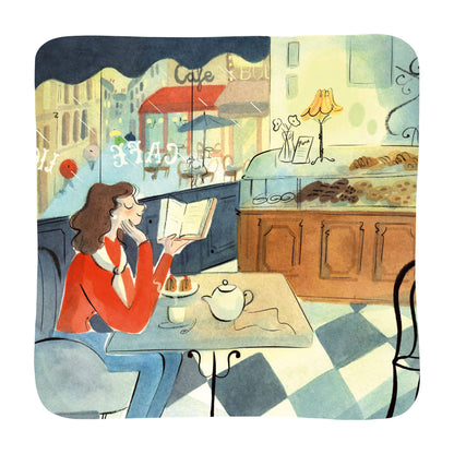 Paris Je T'Aime - Au café un jour de pluie