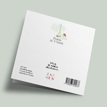 Paris Je T'Aime - Le café du matin