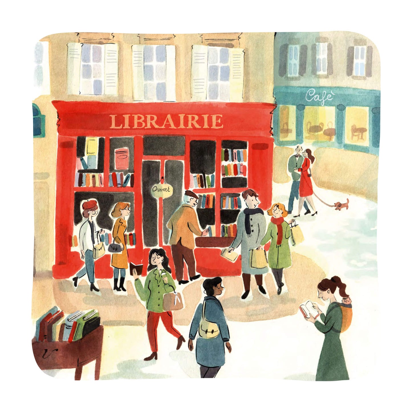 Paris Je T'Aime - La librairie du coin