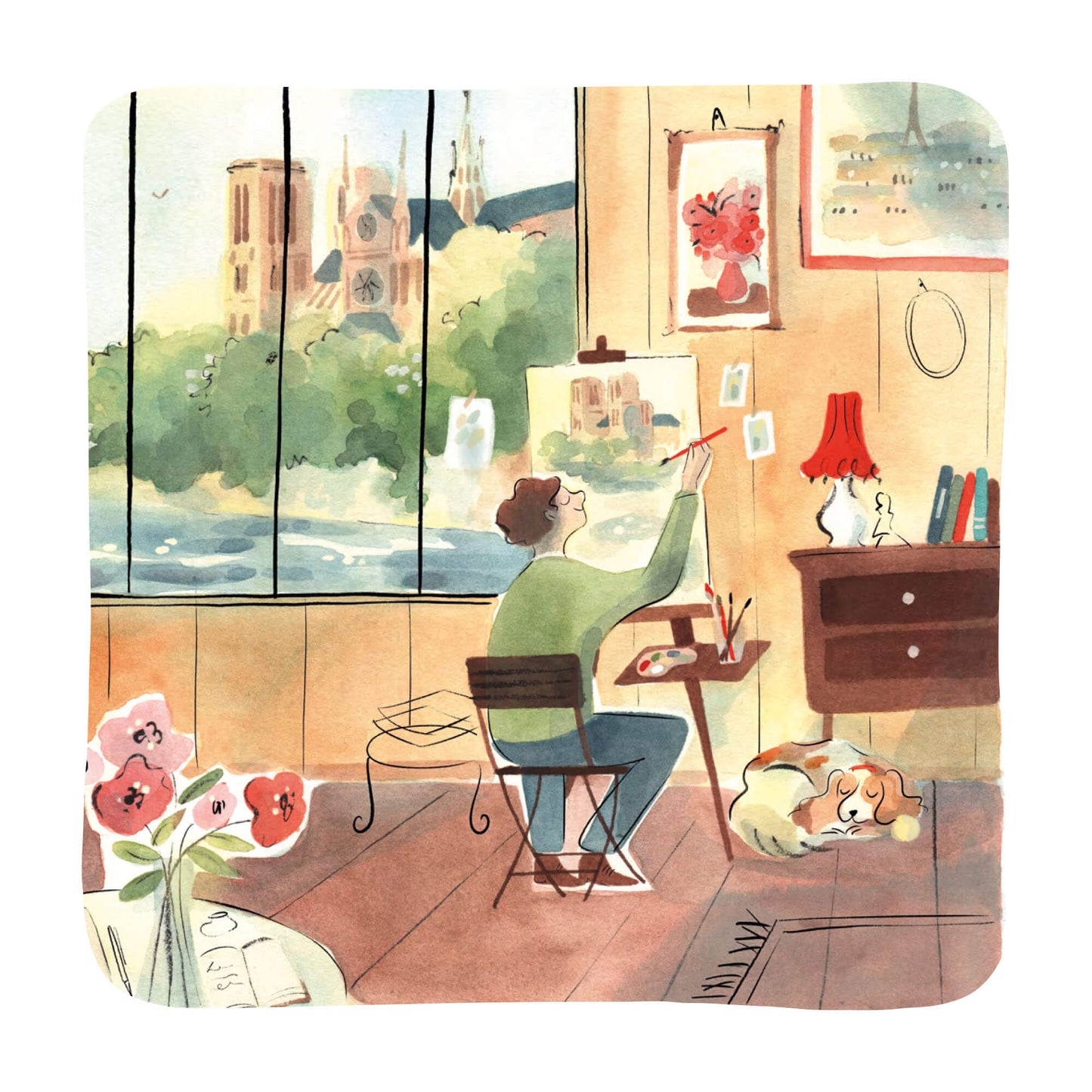Paris Je T'Aime - Le peintre de Notre Dame