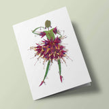 Dame Nature - Tutu de fuchsia