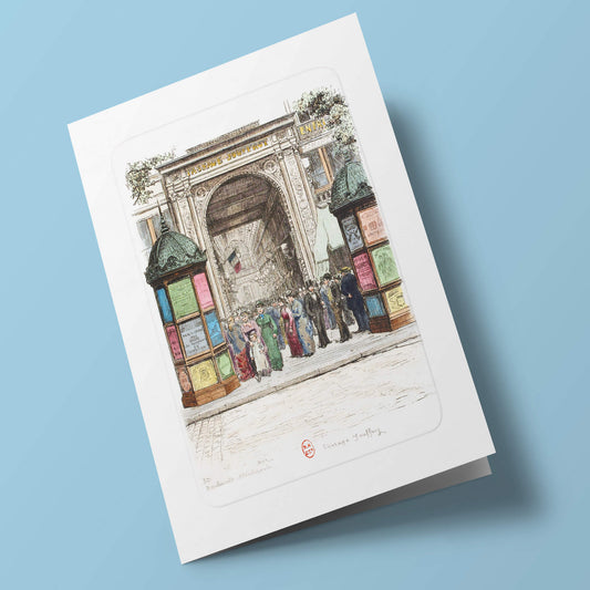 Paris, Les Grands Boulevards - Boulevard Montmartre : Passage Jouffroy