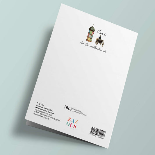 Paris, Les Grands Boulevards - Passage de l'Opéra : Boulevard des Italiens