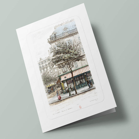 Paris, Les Grands Boulevards - Café Durand, Place de la Madeleine