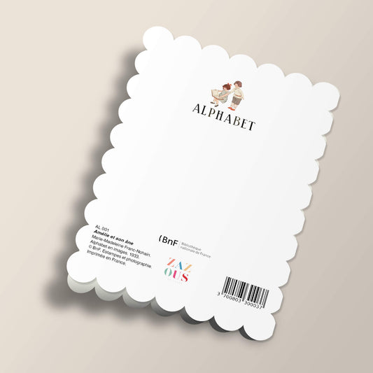 Alphabet - Amelie et son âne