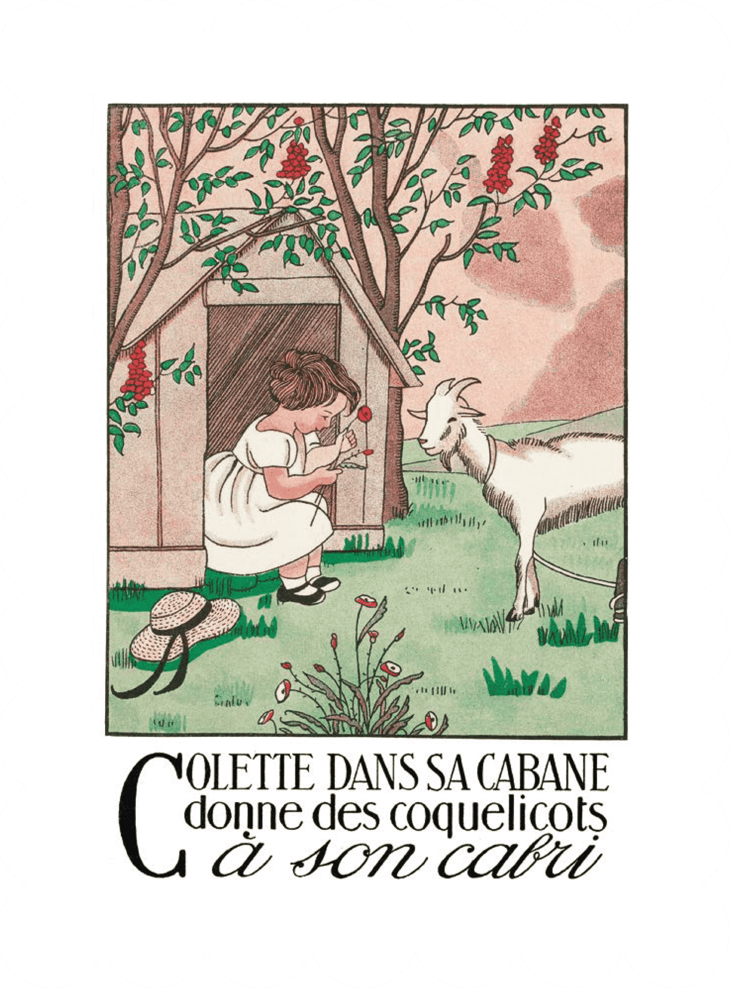 Alphabet - Colette et sa cabane