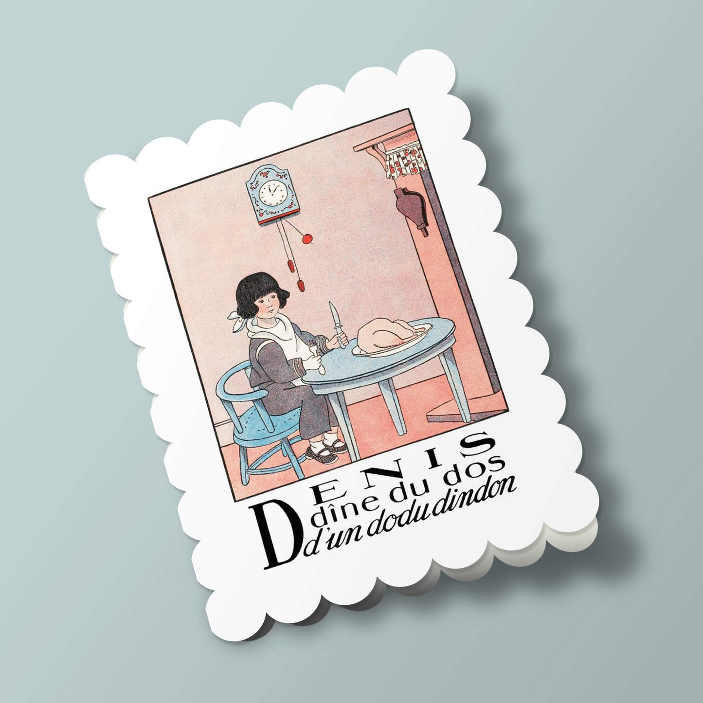 Alphabet - Denis et son dindon