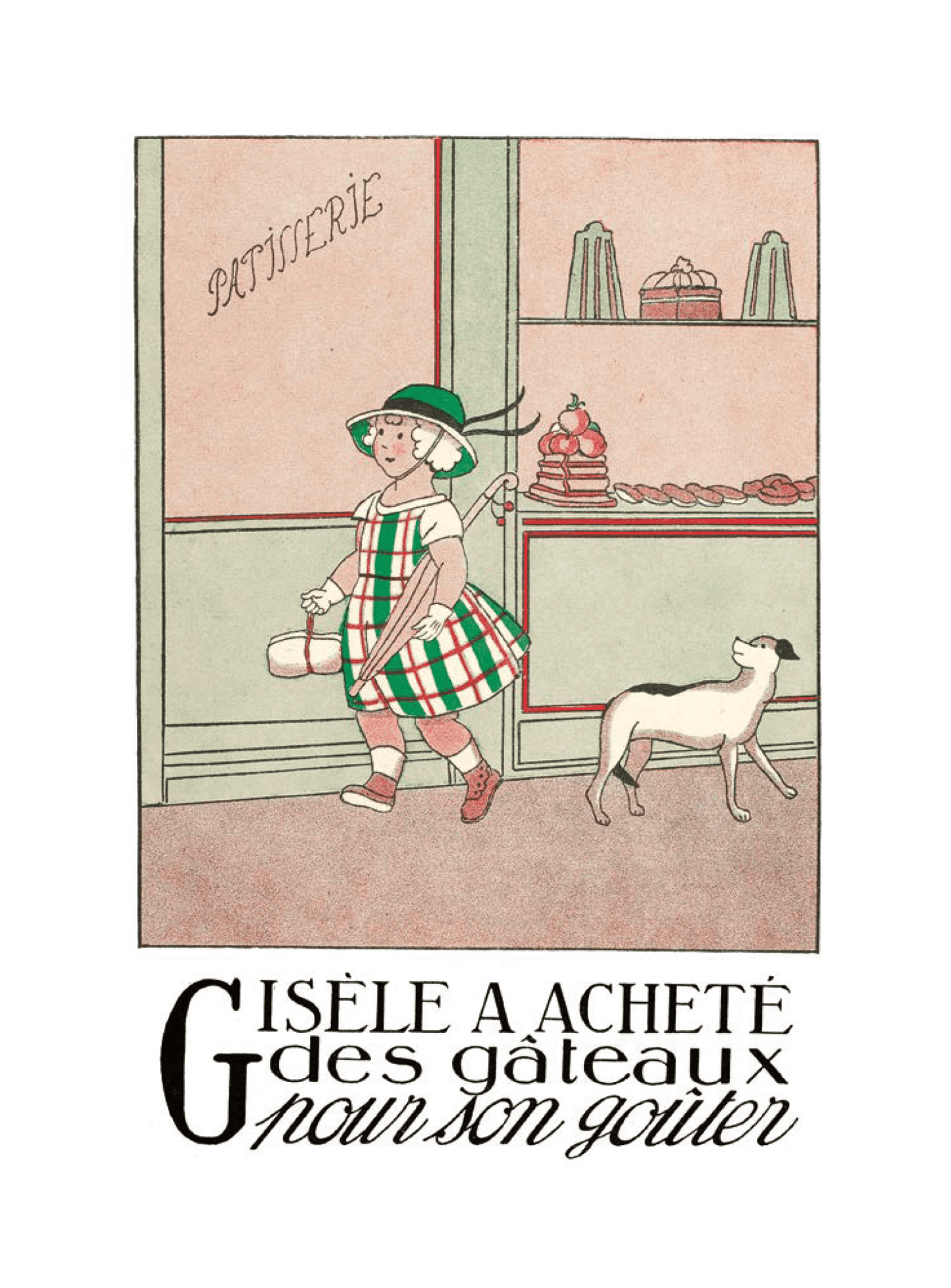 Alphabet - Gisele et ses gâteaux