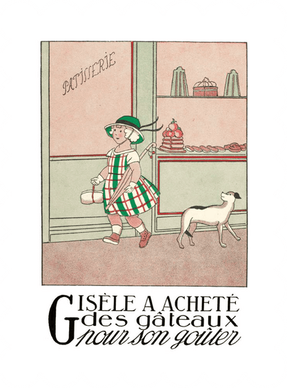 Alphabet - Gisele et ses gâteaux