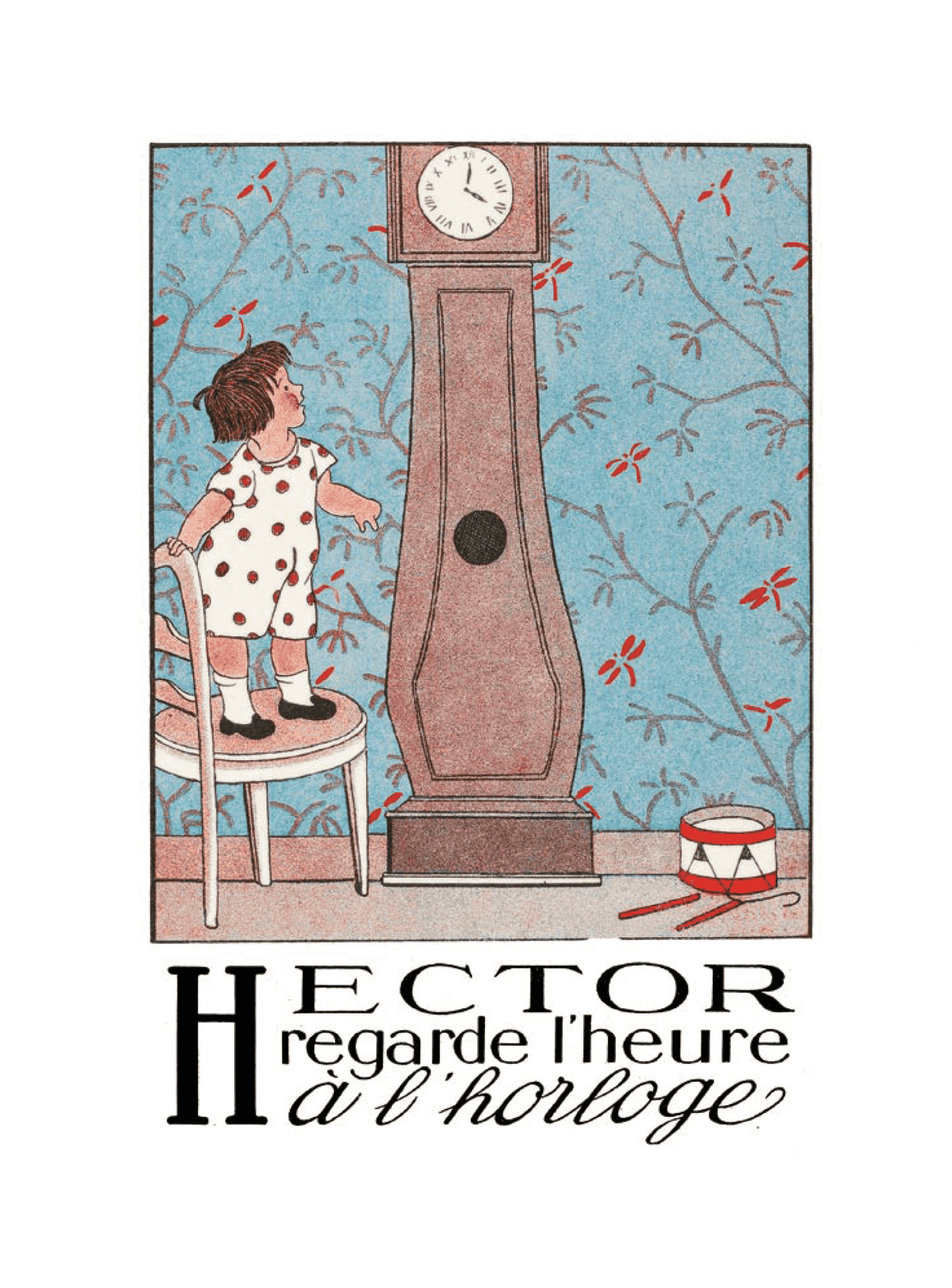 Alphabet - Hector et son horloge