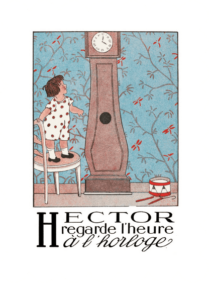 Alphabet - Hector et son horloge