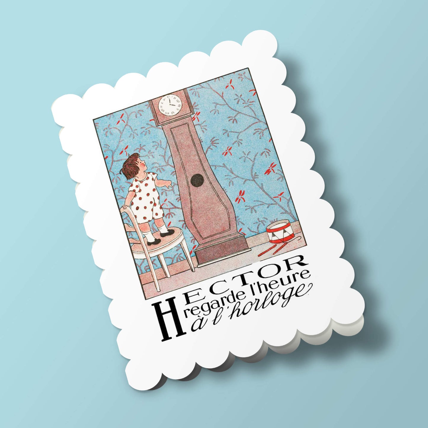 Alphabet - Hector et son horloge
