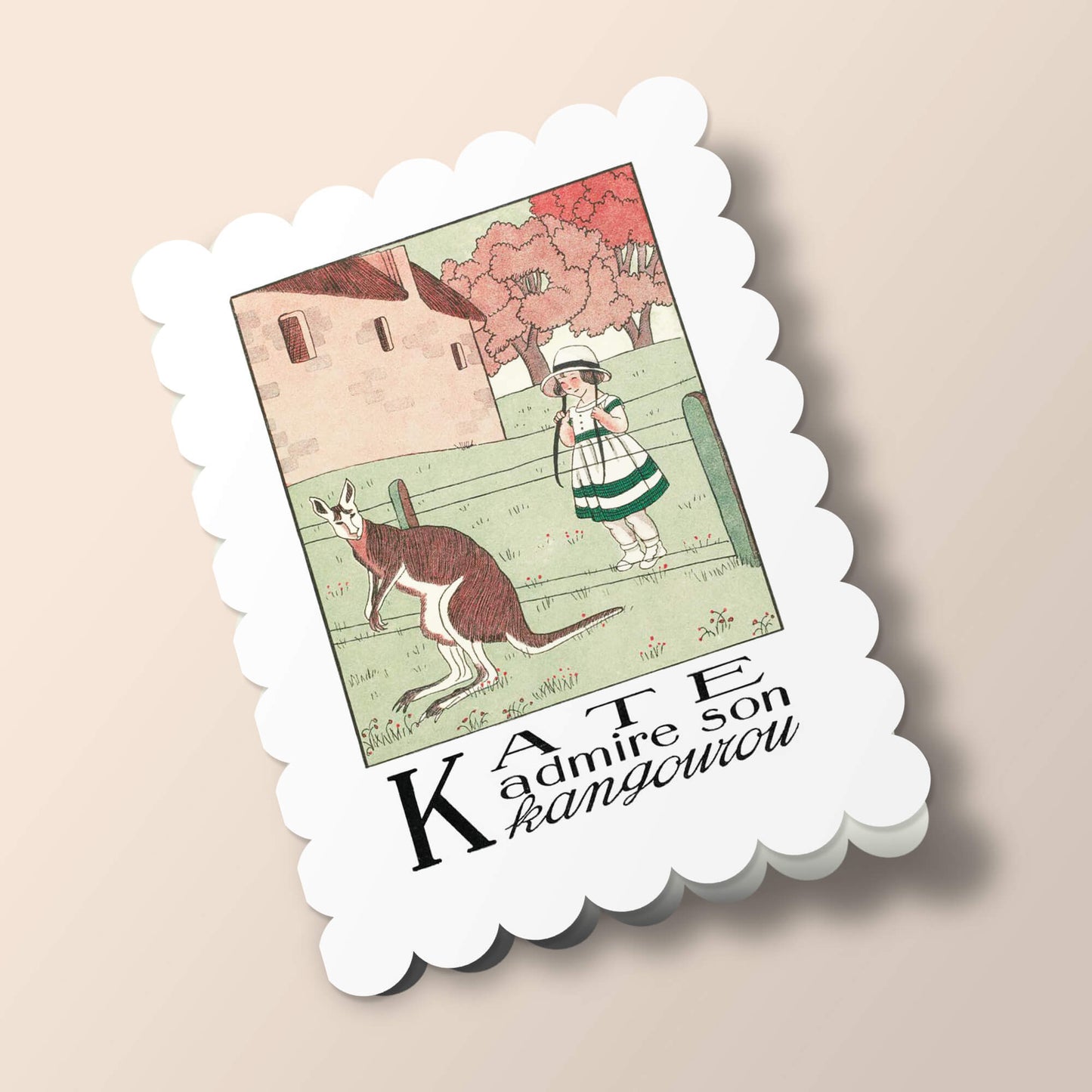 Alphabet - Kate et son kangourou