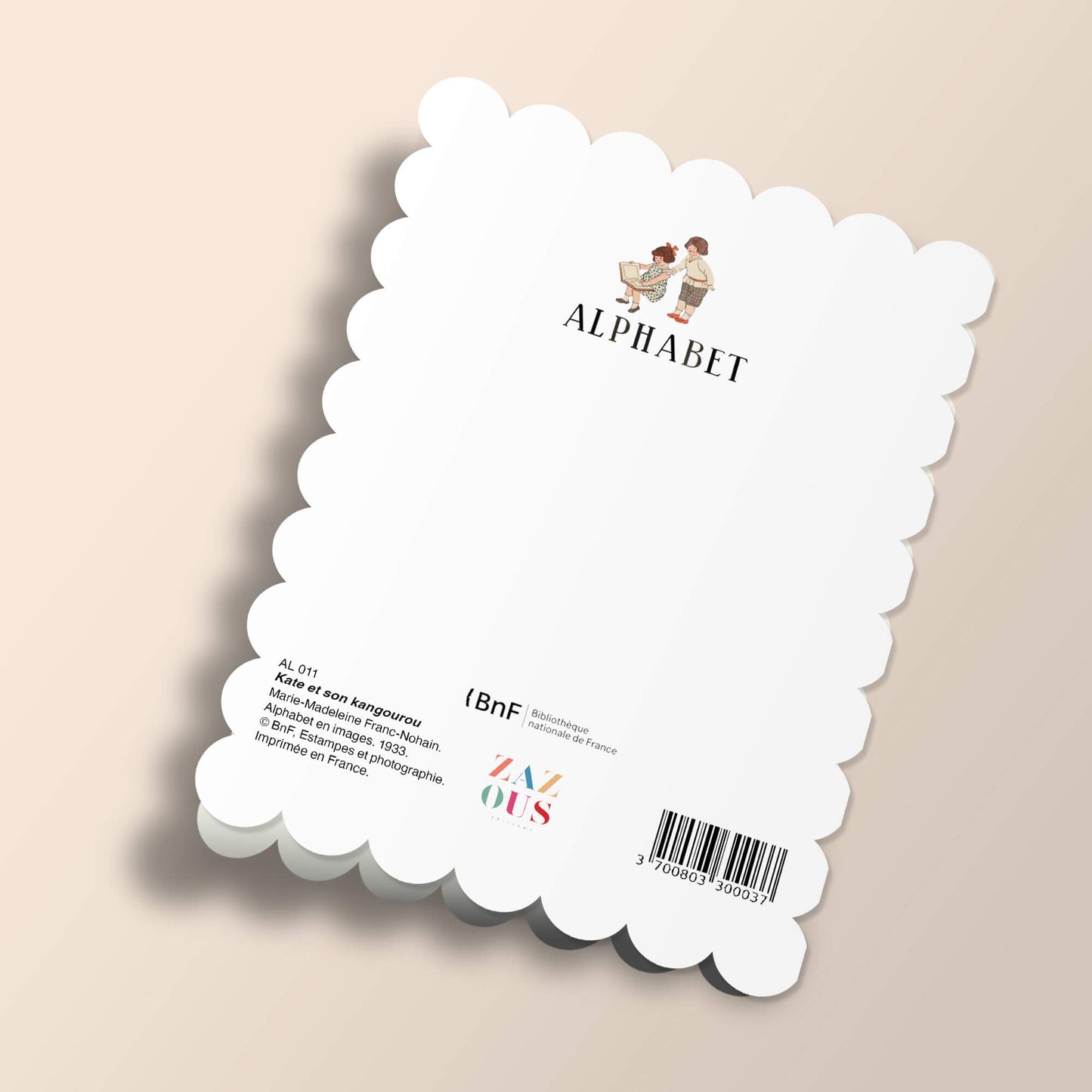 Alphabet - Kate et son kangourou