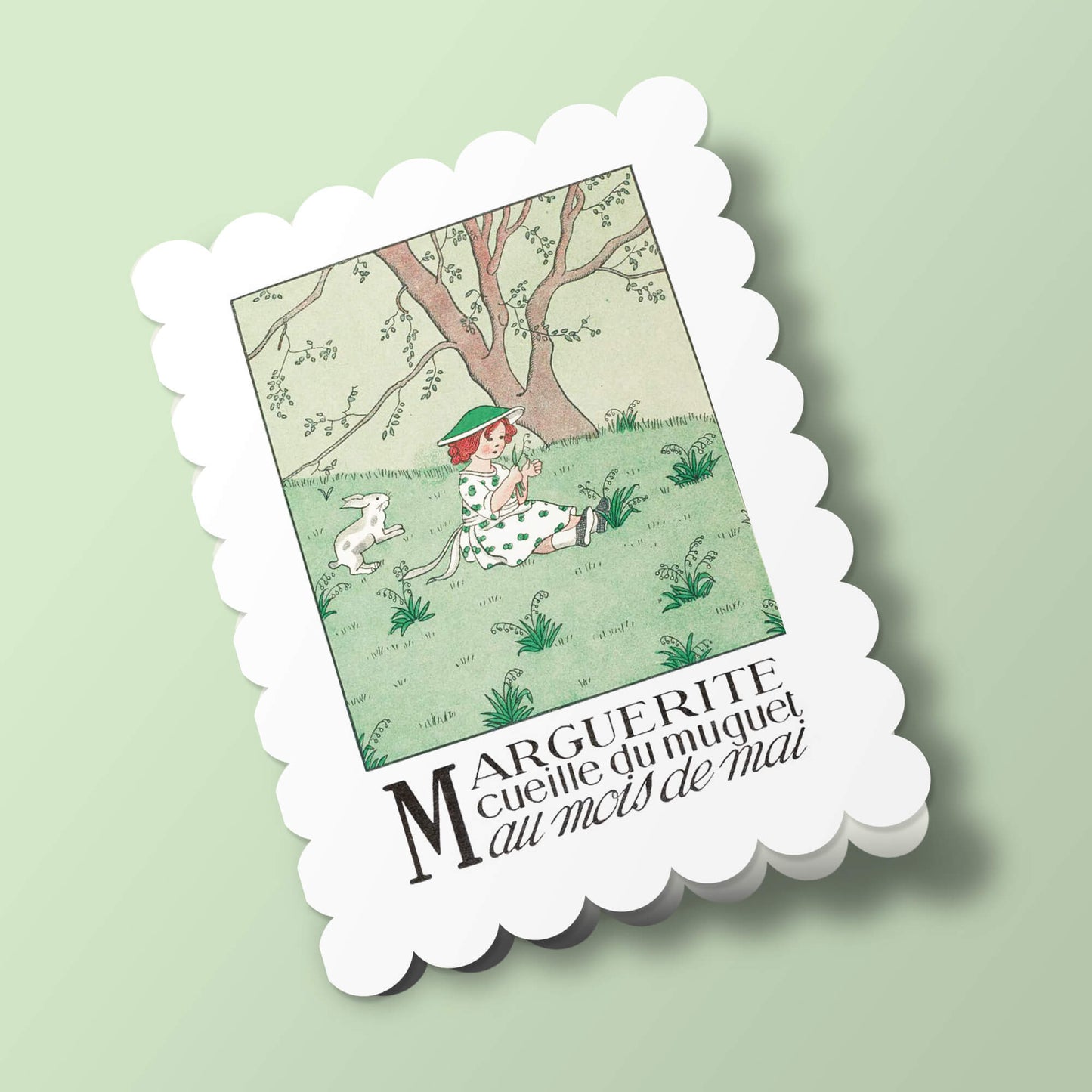 Alphabet - Marguerite et son muguet