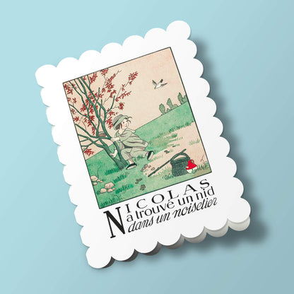 Alphabet - Nicolas et son nid