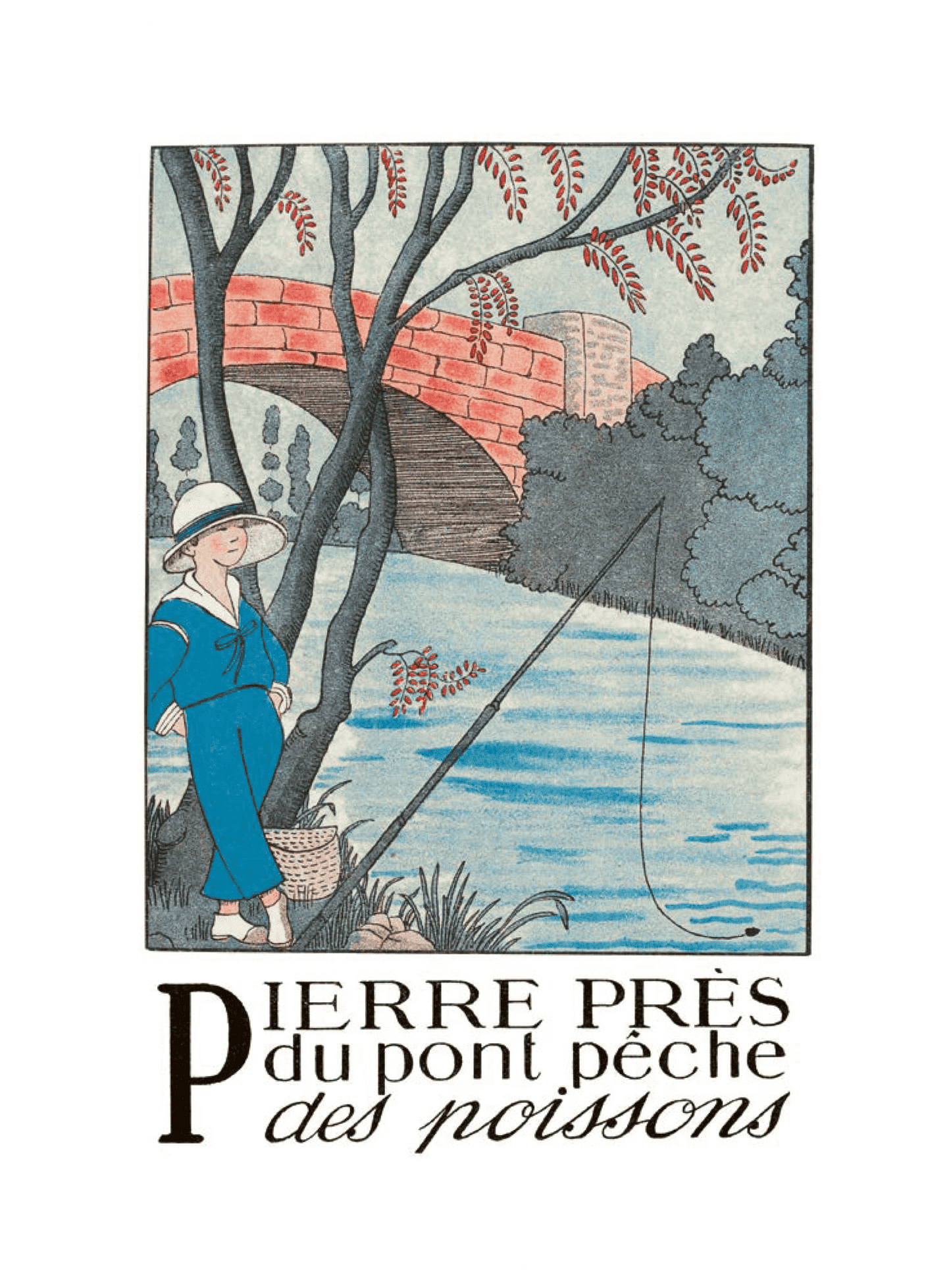 Alphabet - Pierre et ses poissons