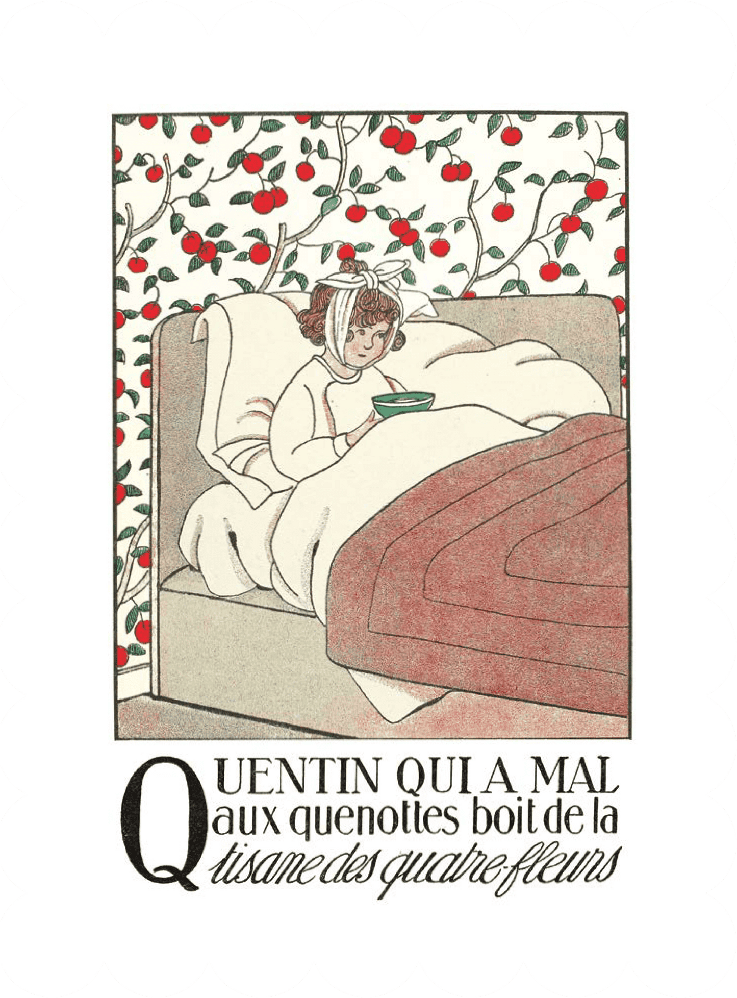 Alphabet - Quentin et sa tisane
