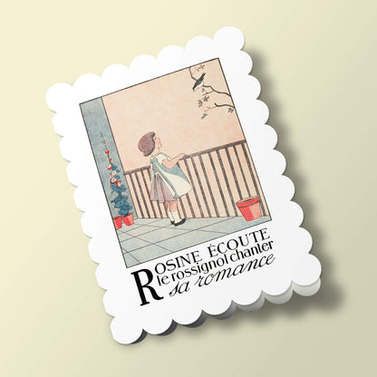 Alphabet - Rosine et son rossignol