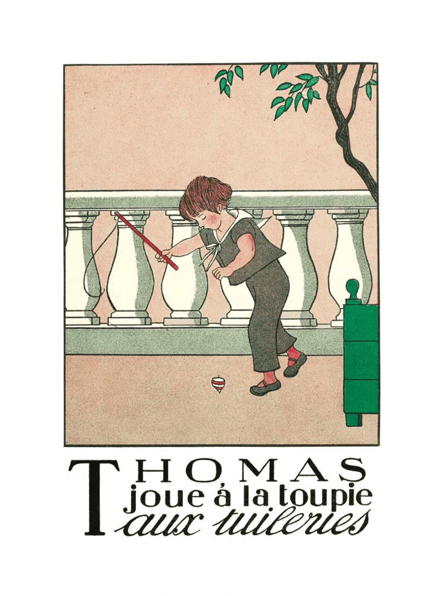 Alphabet - Thomas et sa toupie