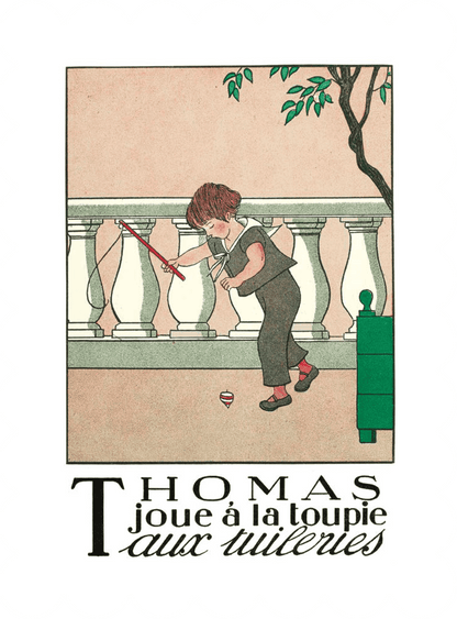 Alphabet - Thomas et sa toupie