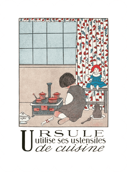 Alphabet - Ursule et sa cuisine