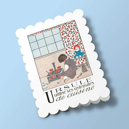 Alphabet - Ursule et sa cuisine