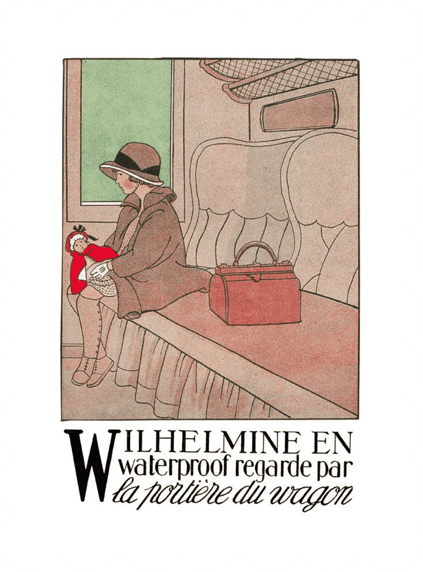 Alphabet - Wilhelmine et son wagon
