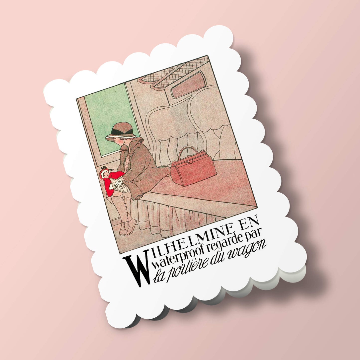 Alphabet - Wilhelmine et son wagon