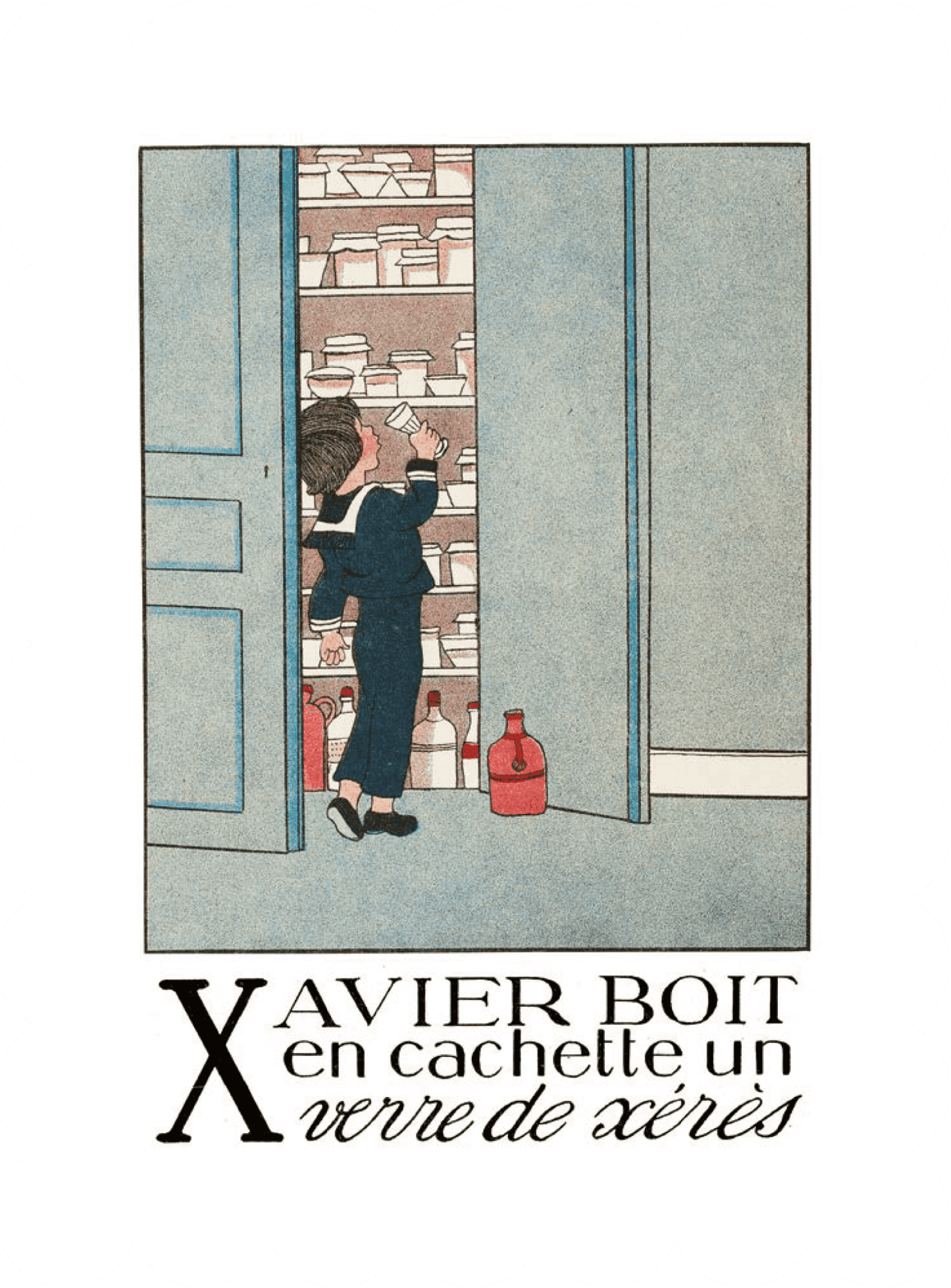 Alphabet - Xavier et son xérès