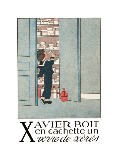 Alphabet - Xavier et son xérès